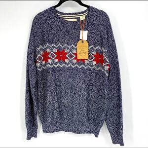 NWT Weatherproof Faire Isle Holiday Winter Sweater
